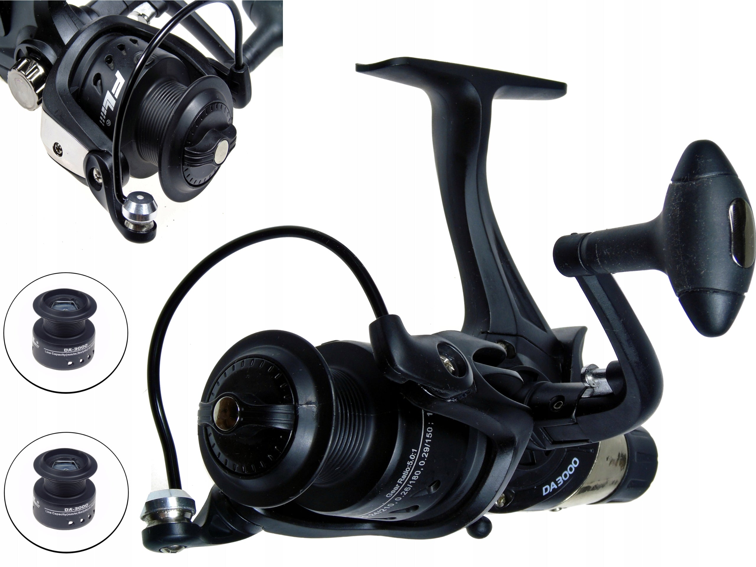 POWERFUL CARP REEL DA5000 | PRECISION BRAKE, FREE GEAR, 6+1 BB