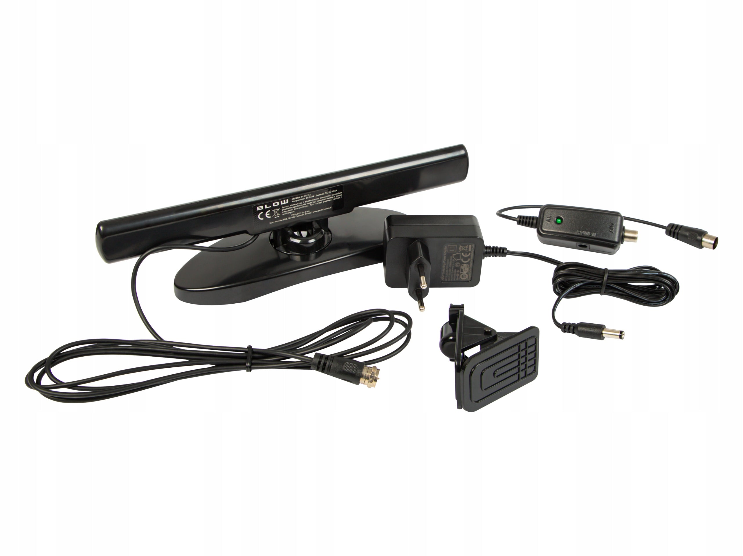 POWERFUL INDOOR TV ANTENNA FOR DVB-T TERRESTRIAL TELEVISION MUX8 OMNIDIRECTIONAL Packaging status original