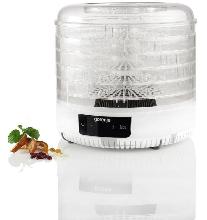 POWERFUL LARGE Food Grade Mushroom Dryer Gorenje FDK500GCW 380W 5 sieve LED Brand Gorenje