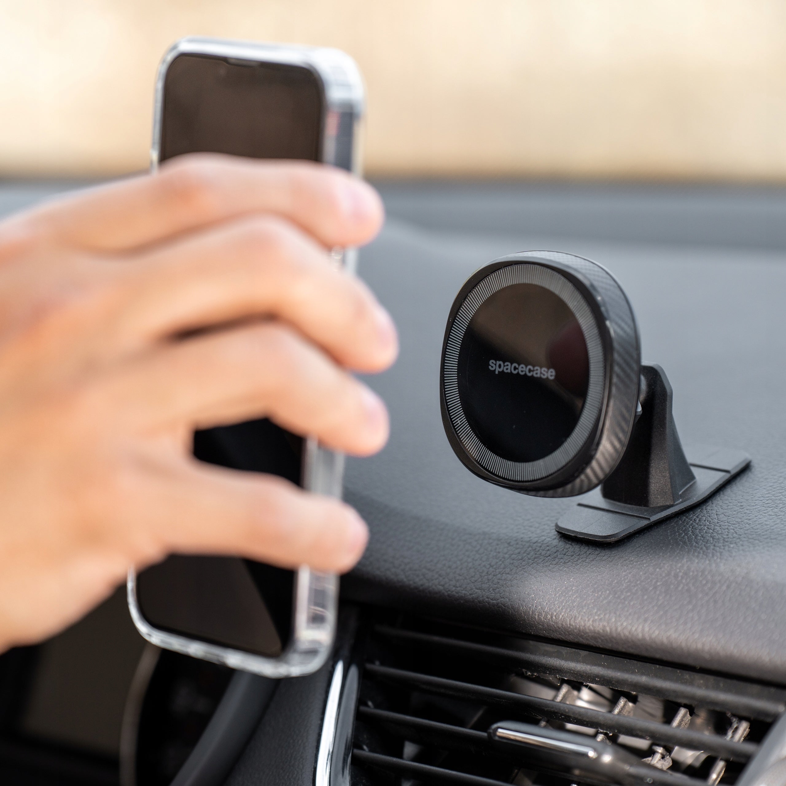 POWERFUL MAGNETIC HOLDER for car for phone MAGSAFE cockpit board Brand Spacecase