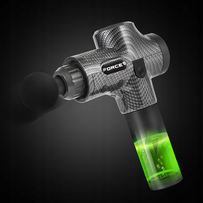 POWERFUL MASSAGE GUN MASSAGER + 10 TIPS!!! Color black