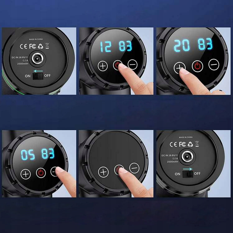 POWERFUL MASSAGE GUN MASSAGER + 10 TIPS!!! EAN (GTIN) 57047464184905