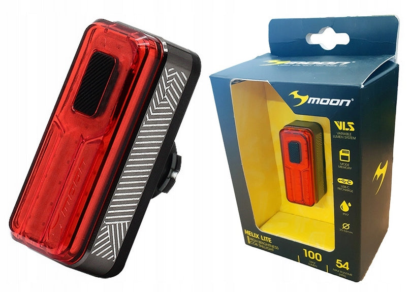 POWERFUL MOON HELIX LITE REAR LAMP 100 lmn + mounting