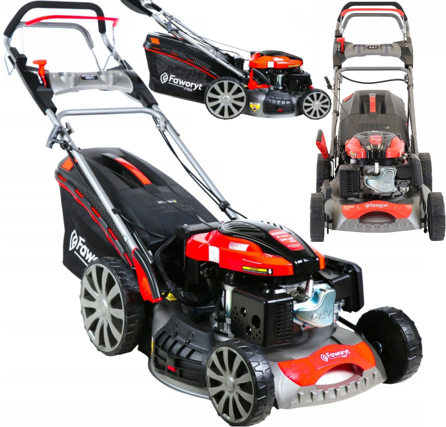 POWERFUL PETROL MOWER SIDE DISCUSSION 51cm STEEL Manufacturer code GTN51N196LE PRO