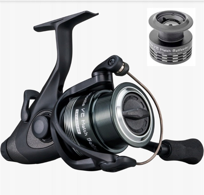 POWERFUL REEL OKUMA CARBONITE V2 BF 4000 CBV-40MBF WITH FREE GEAR