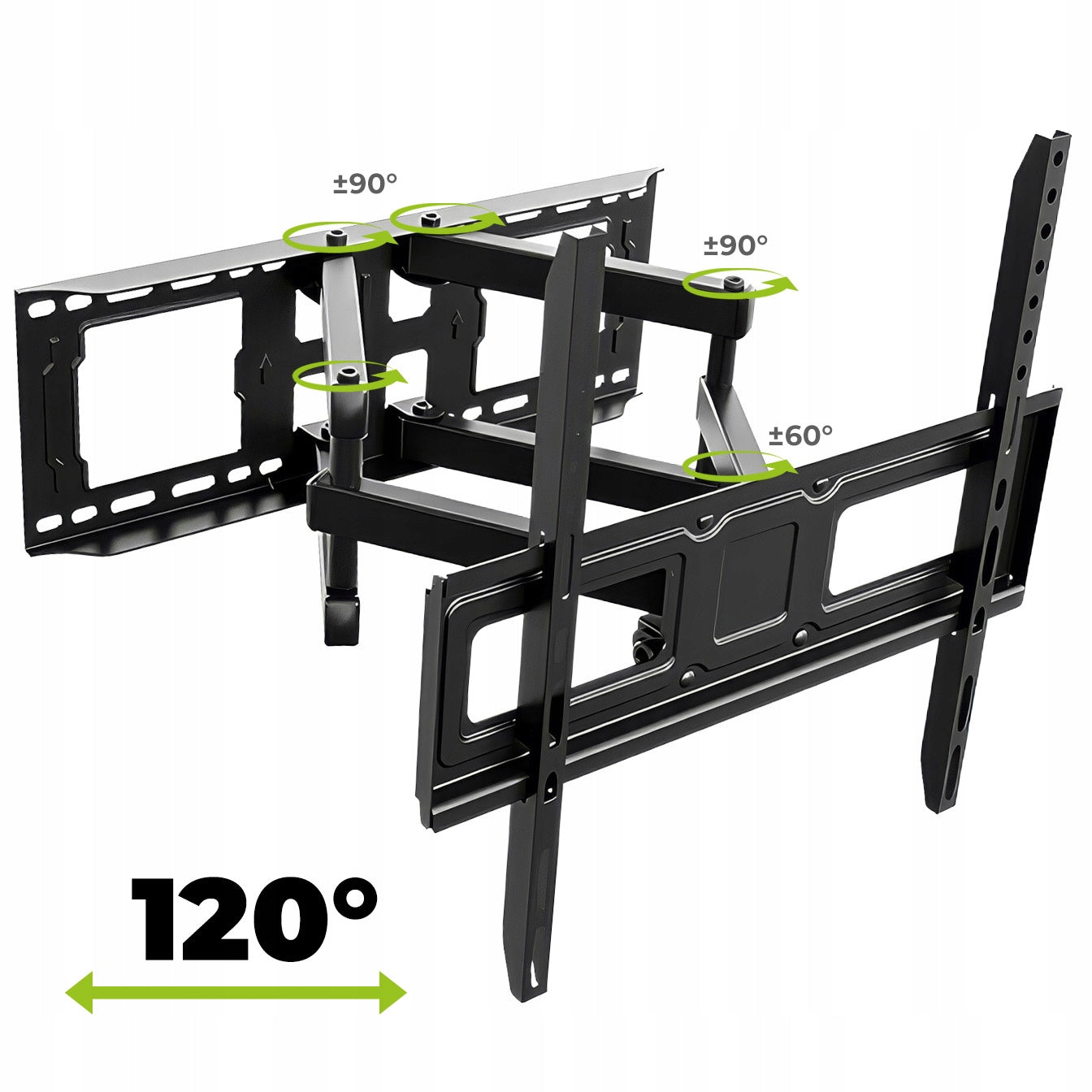 POWERFUL ROTATING TV MOUNT TV HANGER UNIVERSAL ADJUSTMENT 32-70 Packaging status original