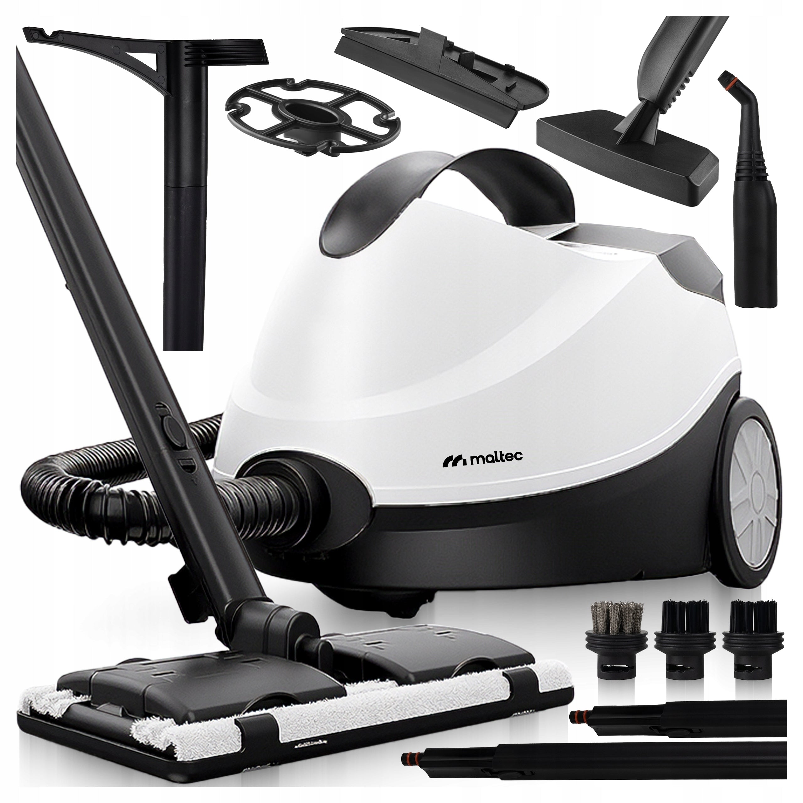 POWERFUL STEAM CLEANER LARGE SET AKCESORIA 2000W
