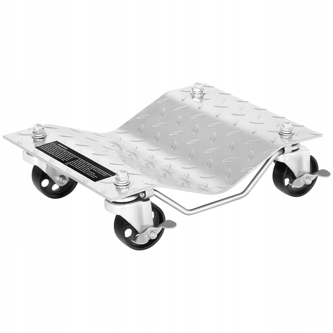 POWERFUL TROLLEY FOR VEHICLES UNDER WHEELS 680 kg STEEL x2 Product weight with unit packaging 15.5 kg