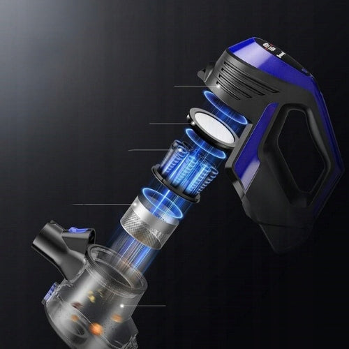 POWERFUL VACUUM CLEANER Vertical Wireless LED Lamp POWER 20000PA turbo brush Brand MooSoo