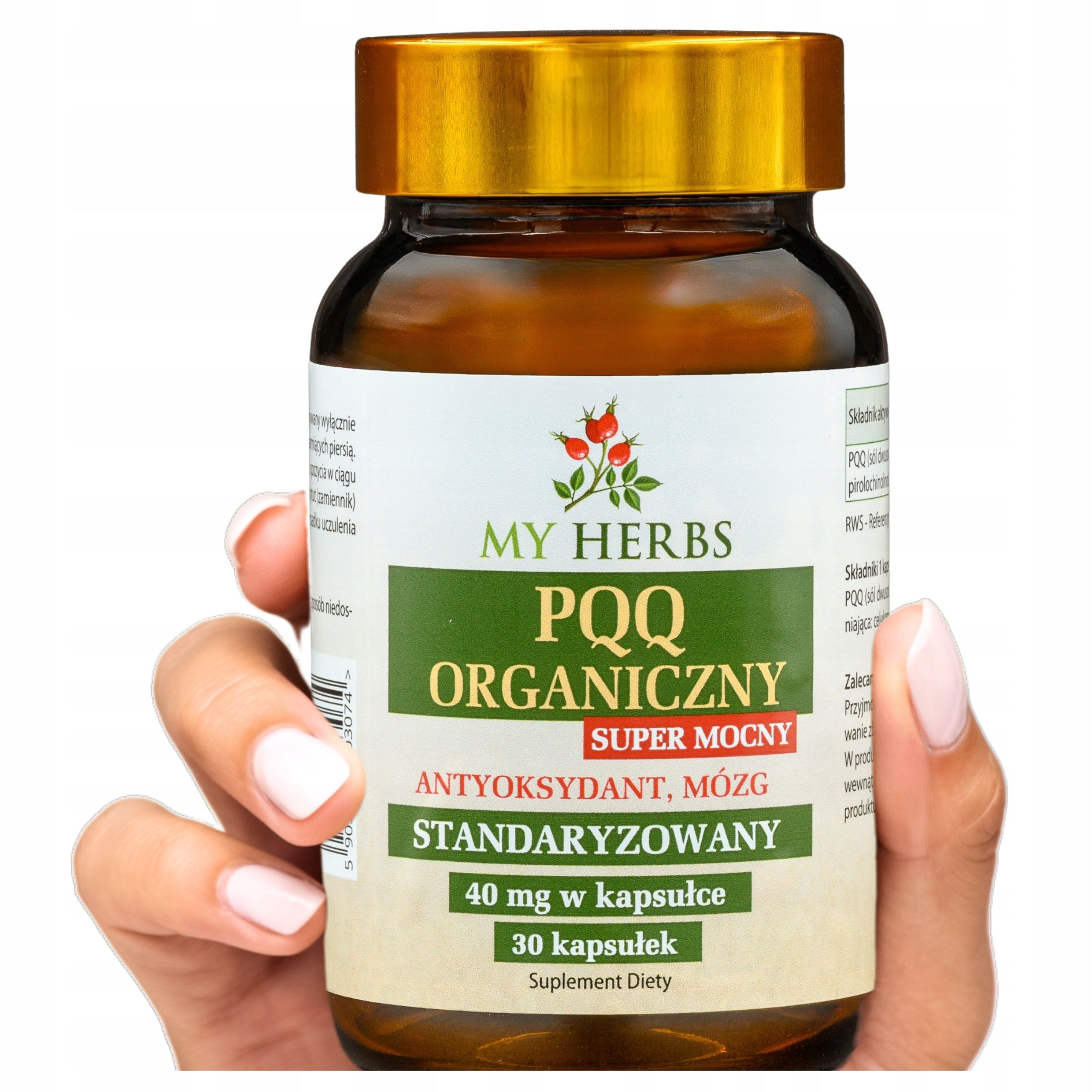 PQQ SUPER STRONG ORGANIC STANDARDIZED 40MG 30 KAPS