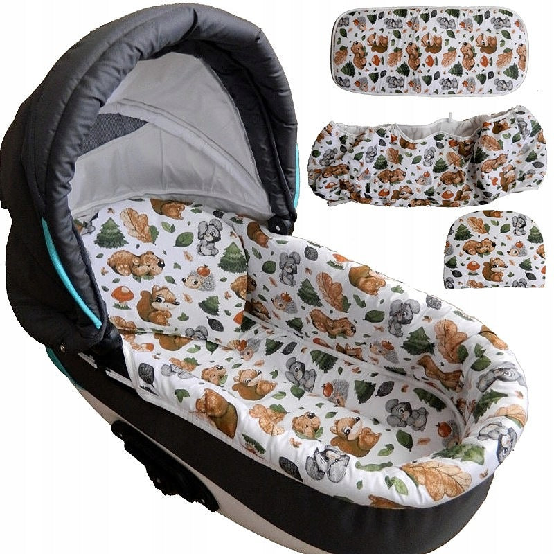 PRACTICAL AND ESSENTIAL gondola insert with pillow lots of colors