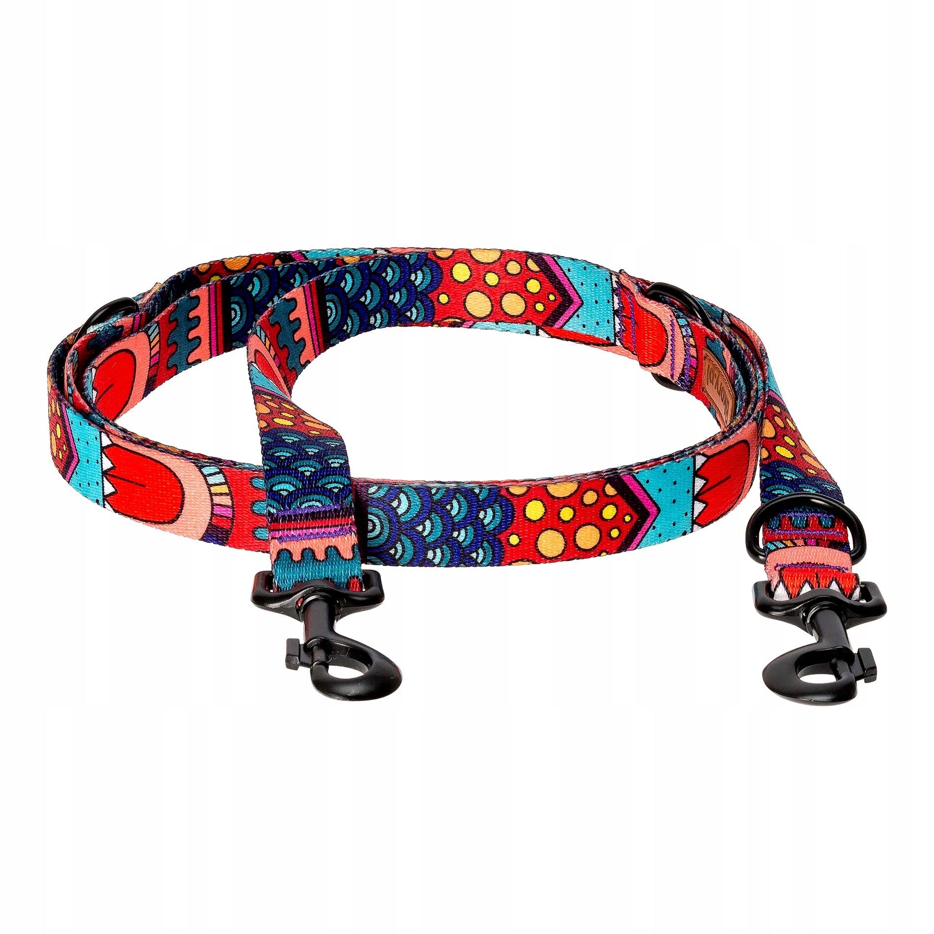 PRACTICAL LANYARD with variable length 300 cm TERRIER Ukory RED patterns Packaging status original