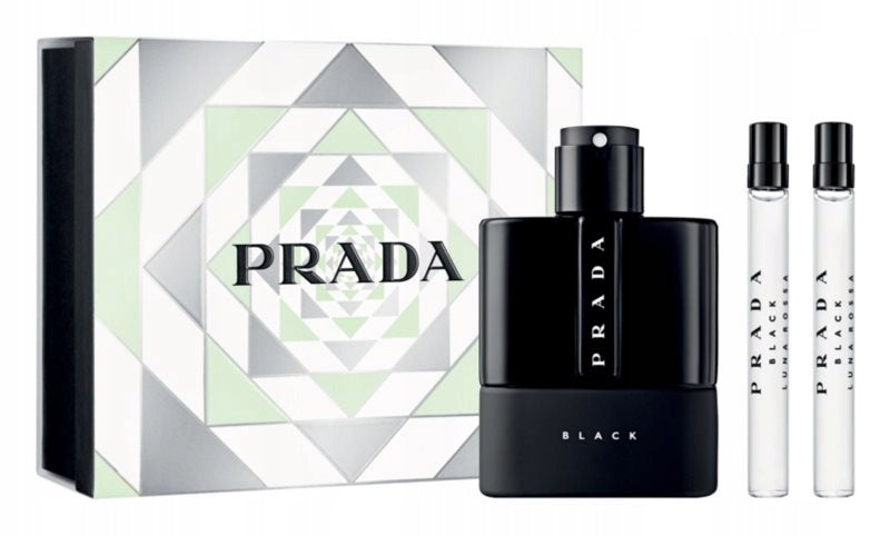 PRADA LUNA ROSSA BLACK EDP 100 ML FRAGRANCE SET