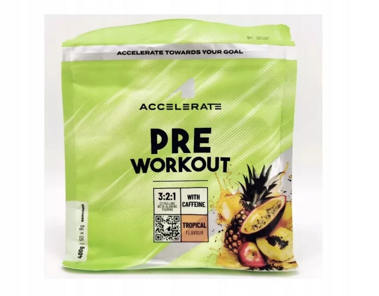 PRE-WORKOUT ACCELERATE TROPICAL 400G