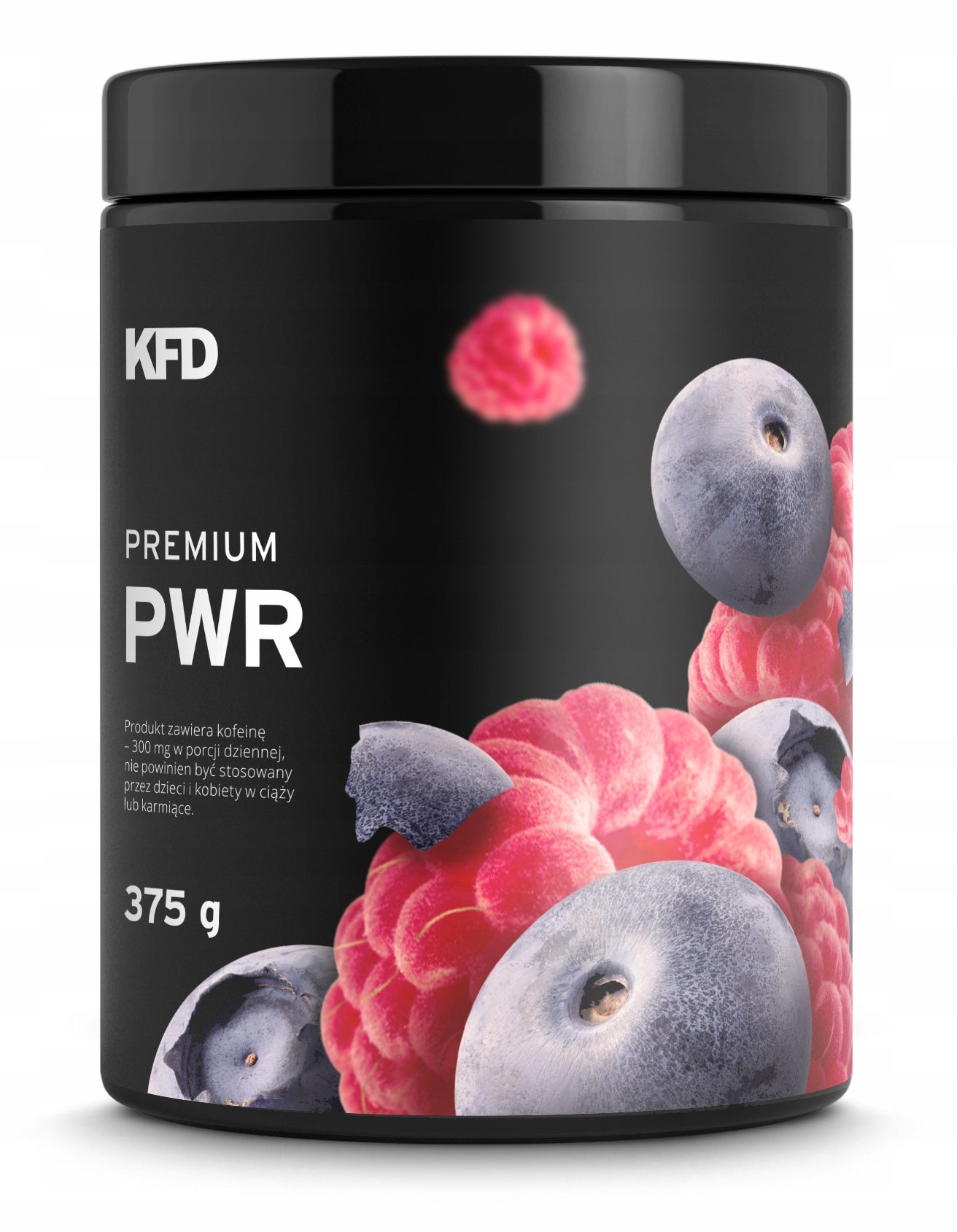 PRE-WORKOUT CONDITIONER POWDER PWR KFD PREMIUM II 375 G RASPBERRY-BERRY FLAVOR