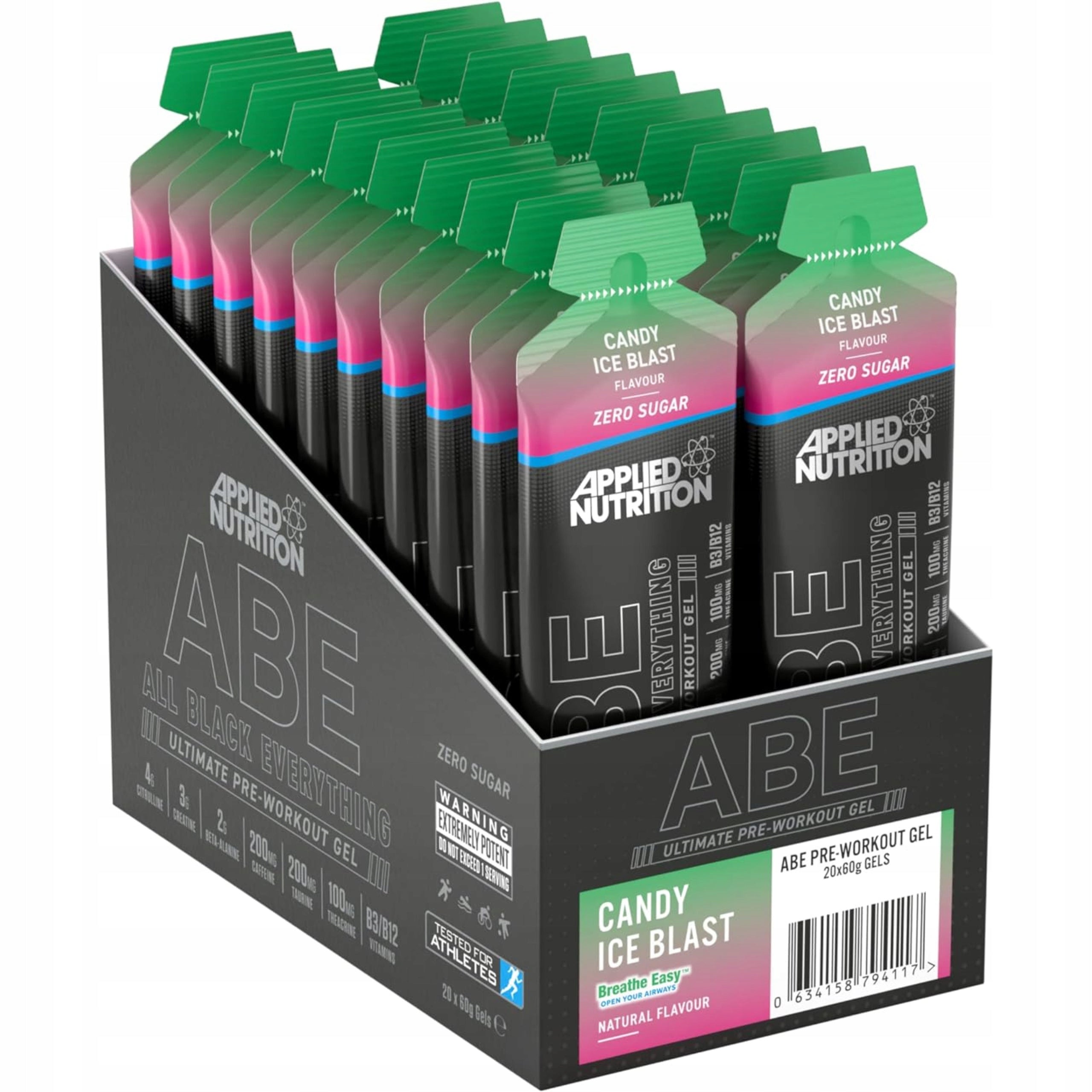 PRE-WORKOUT GEL CONDITIONER APPLIED NUTRITION ABE CITRULLINE CAFFEINE 60ml