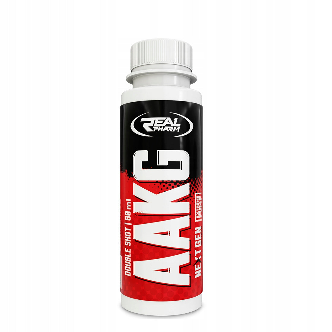 PRE-WORKOUT SHOT EFFICIENCY Real Pharm AAKG Arginine Shot 8000 80 ml Packaging status original
