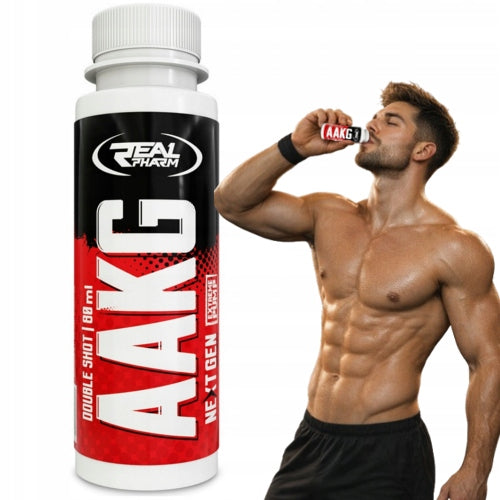 PRE-WORKOUT SHOT EFFICIENCY Real Pharm AAKG Arginine Shot 8000 80 ml