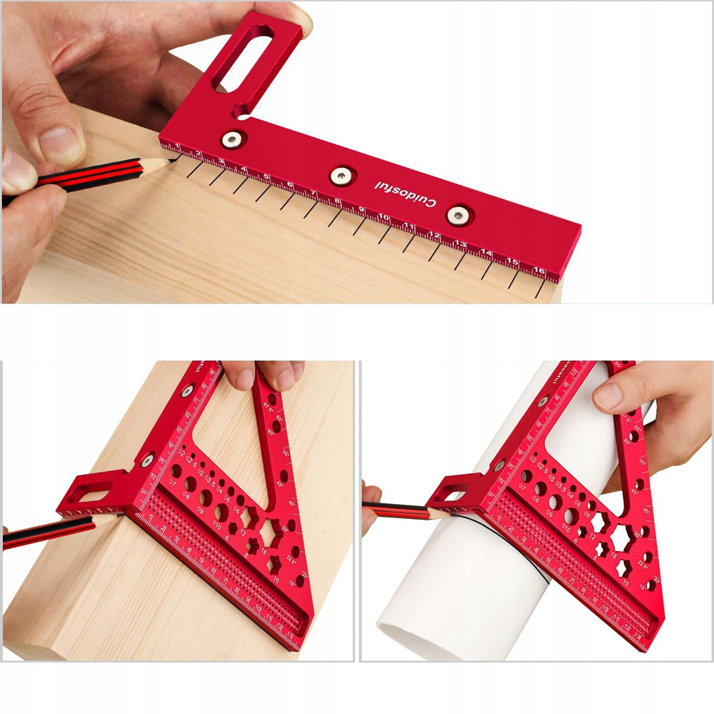 PRECISION ALUMINIUM JOINERY ANGLE FOR WOOD MEASUREMENT AND MARKING Manufacturer code 6TL1740RD23456
