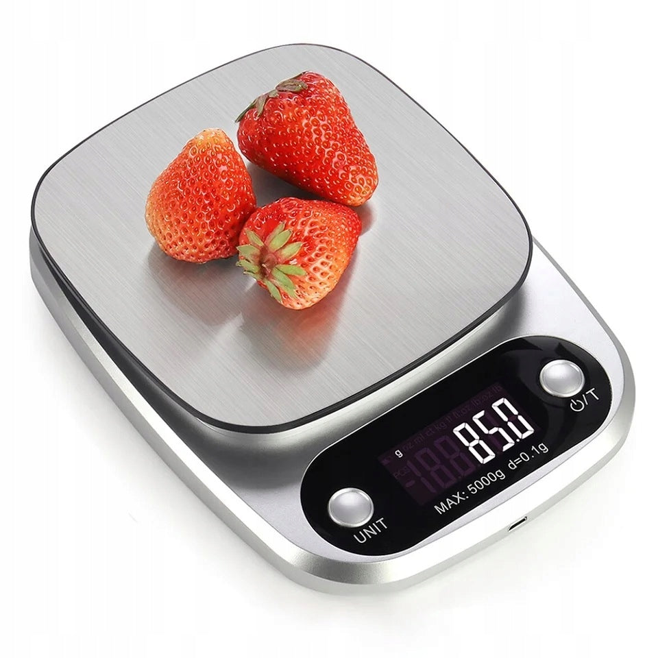 PRECISION KITCHEN SCALE 5000g/0,1g LCD DISPLAY JEWELERY Manufacturer code K6S