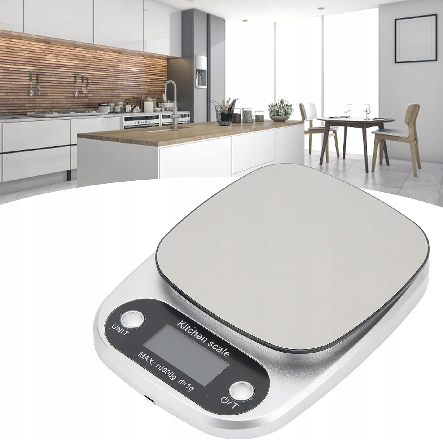 PRECISION KITCHEN SCALE 5000g/0,1g LCD DISPLAY JEWELERY Packaging status original