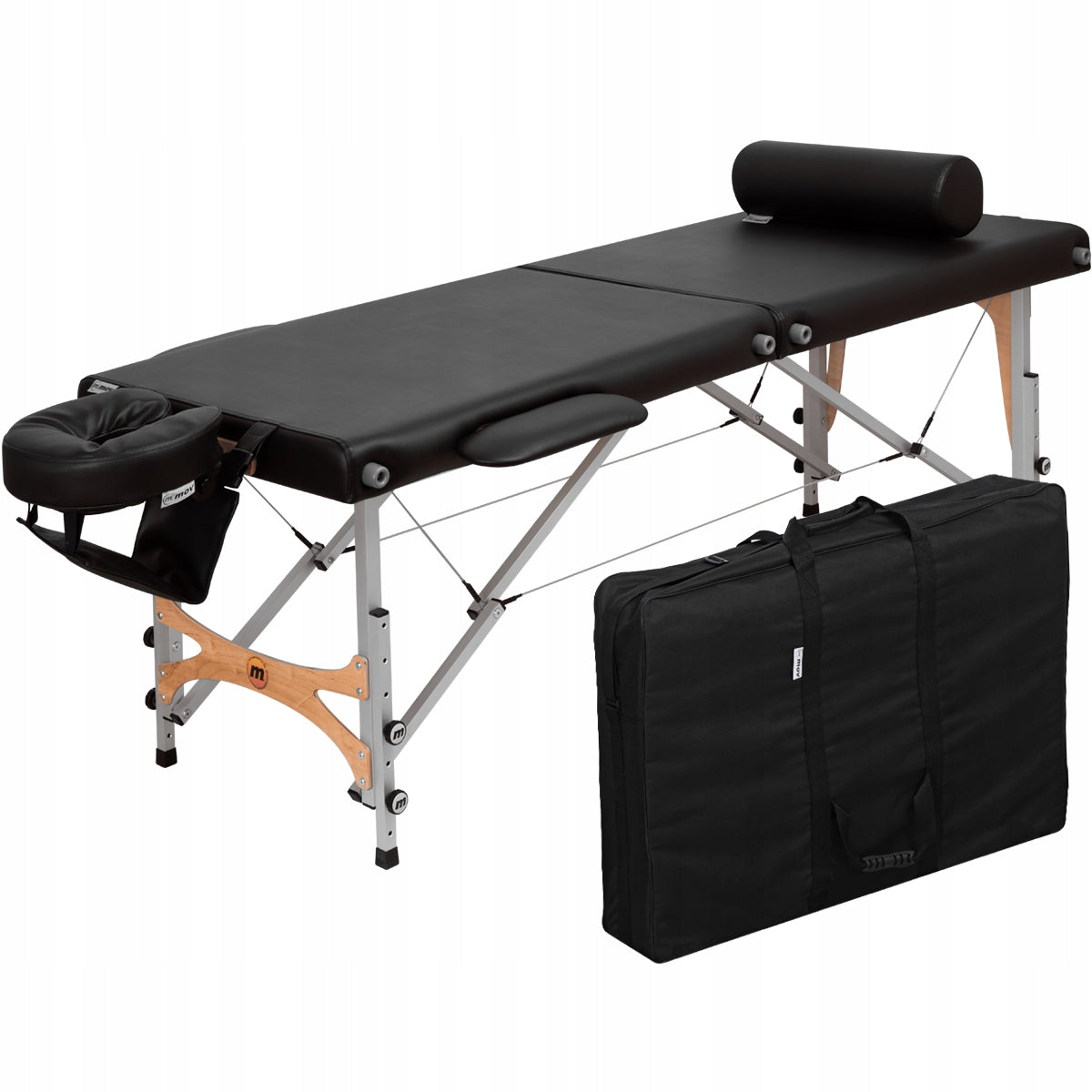 PREMIUM ALU FROM MOV - PROFESSIONAL 2 SEC. TABLE MASSAGE BED CERTIFICATES EAN (GTIN) 5903351600033