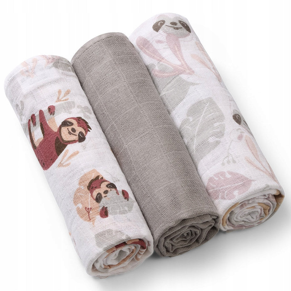 PREMIUM MUSLIN DIAPERS 3 PCS BABYONO