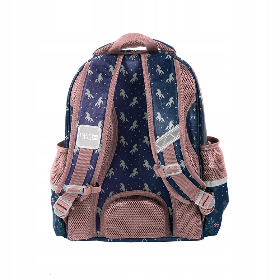 PREMIUM SCHOOL BACKPACK PASO UNICORN FOR GIRLS ELEMENTARY SCHOOL GRENADE EAN (GTIN) 5903162115122