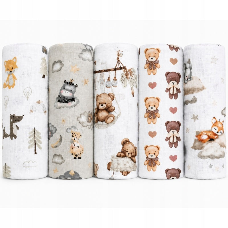 PREMIUM TETRA DIAPERS 100% COTTON Set of 5