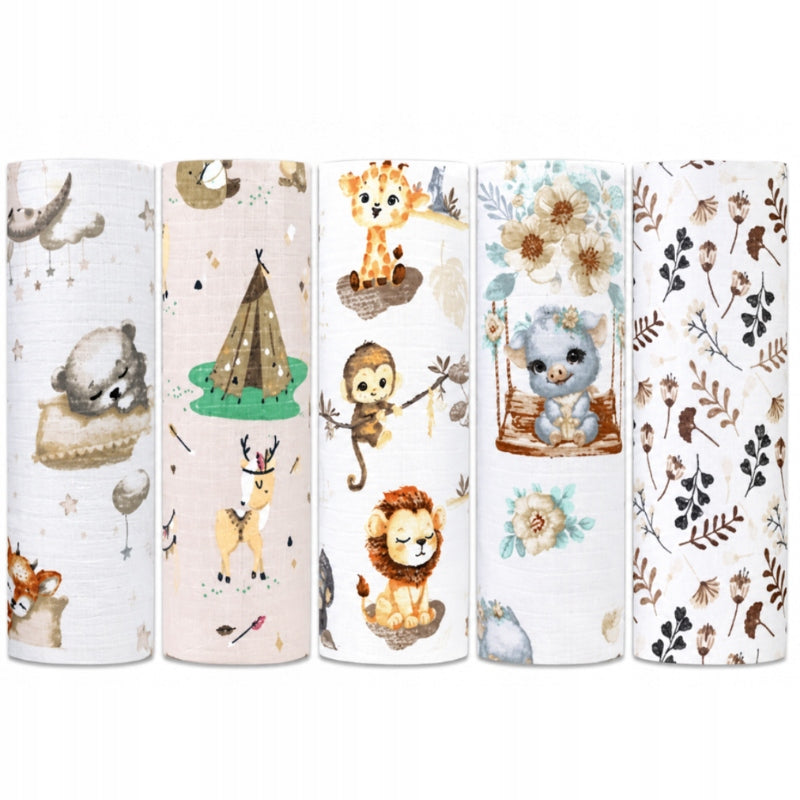 PREMIUM TETRA DIAPERS 100% COTTON Set of 5