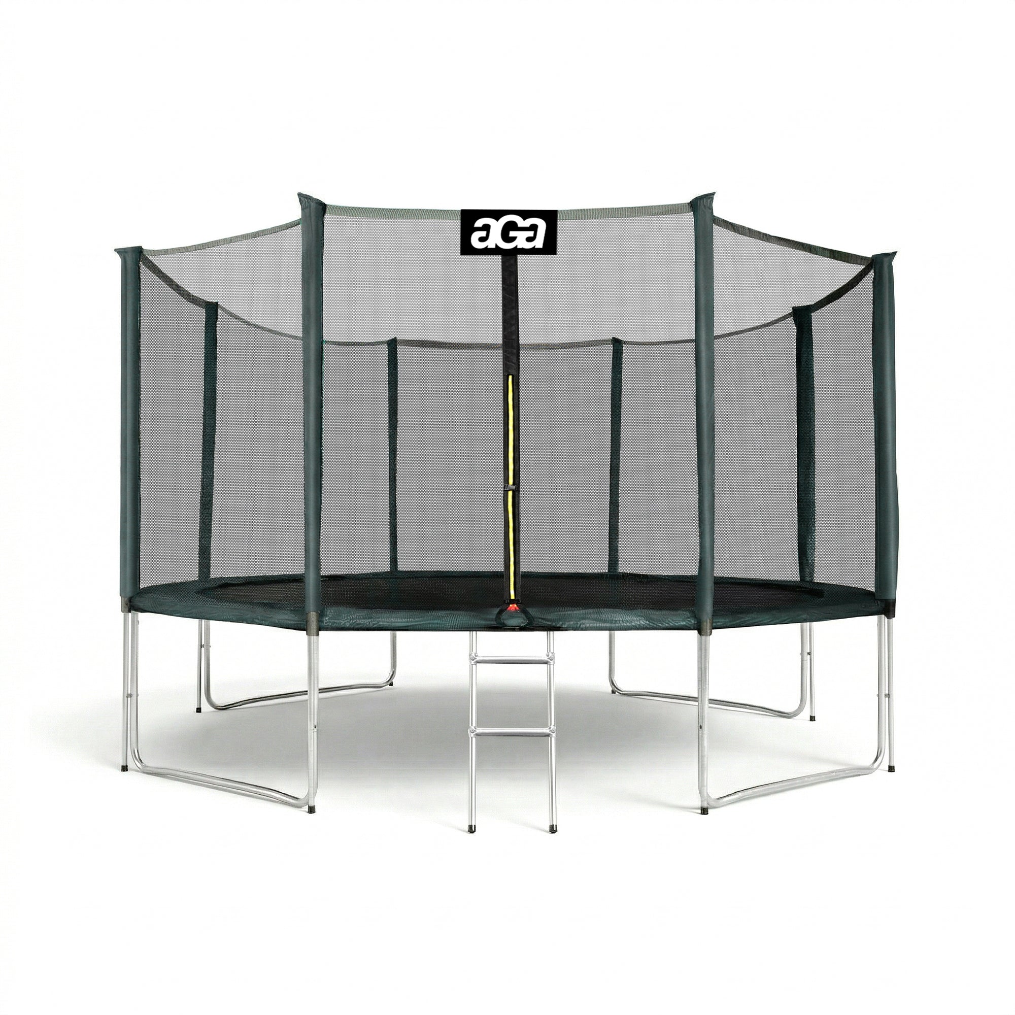 PREMIUM Trampoline SPORT PRO 366 cm 12 ft Aga Green DG MAX Safety Brand Aga