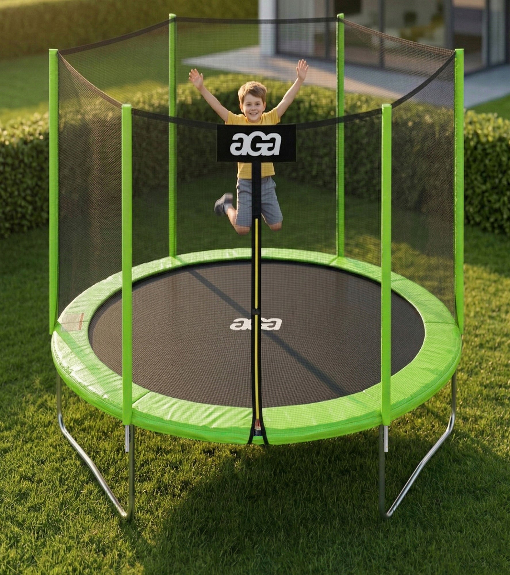 PREMIUM Trampoline SPORT TOP 180 cm 6 ft. Aga Green LG STRONG Safe Manufacturer code MRT1006LG