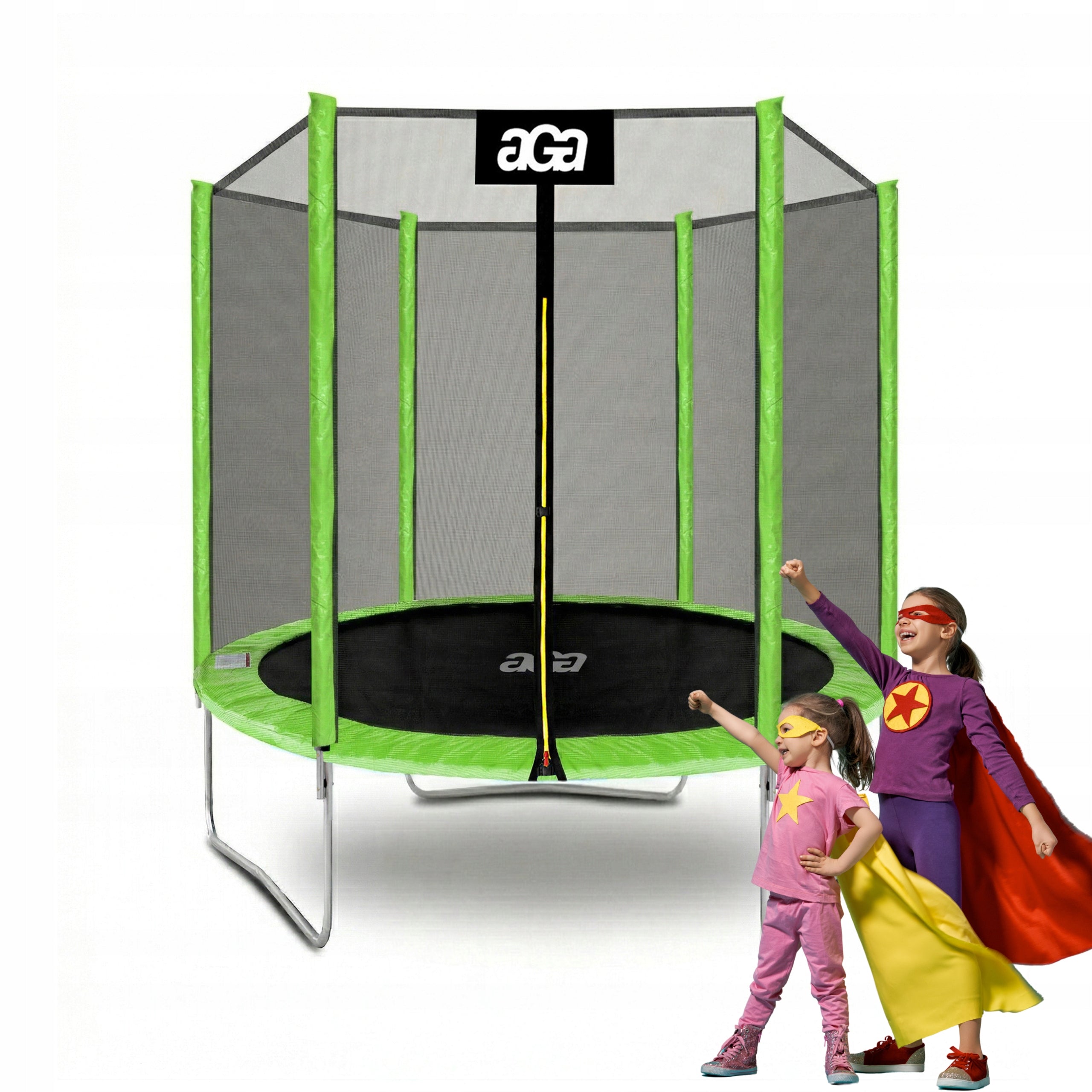 PREMIUM Trampoline SPORT TOP 180 cm 6 ft. Aga Green LG STRONG Safe