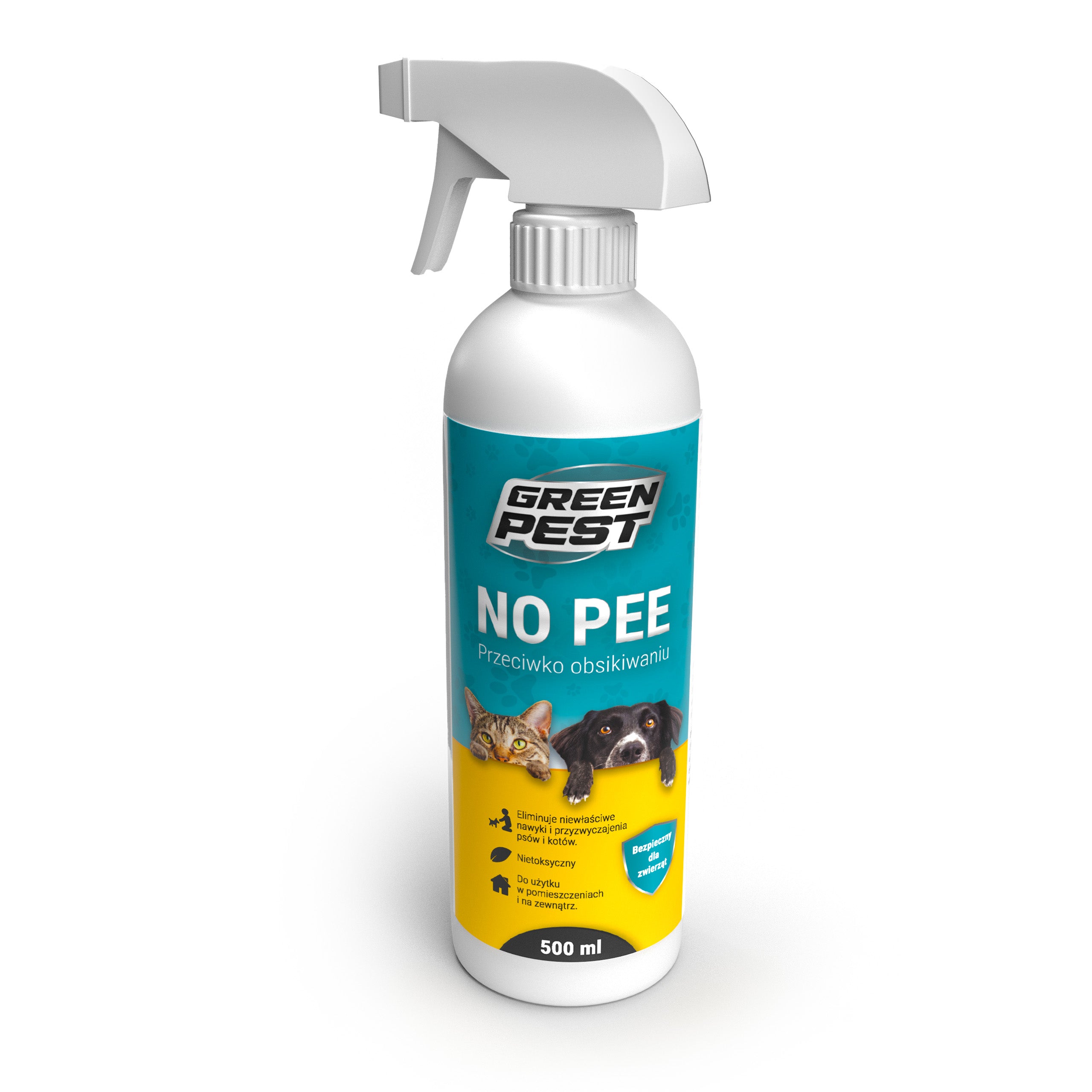 PREPARATION AGAINST PEEING BY DOGS AND CATS 500ML GREEN PEST Packaging status original