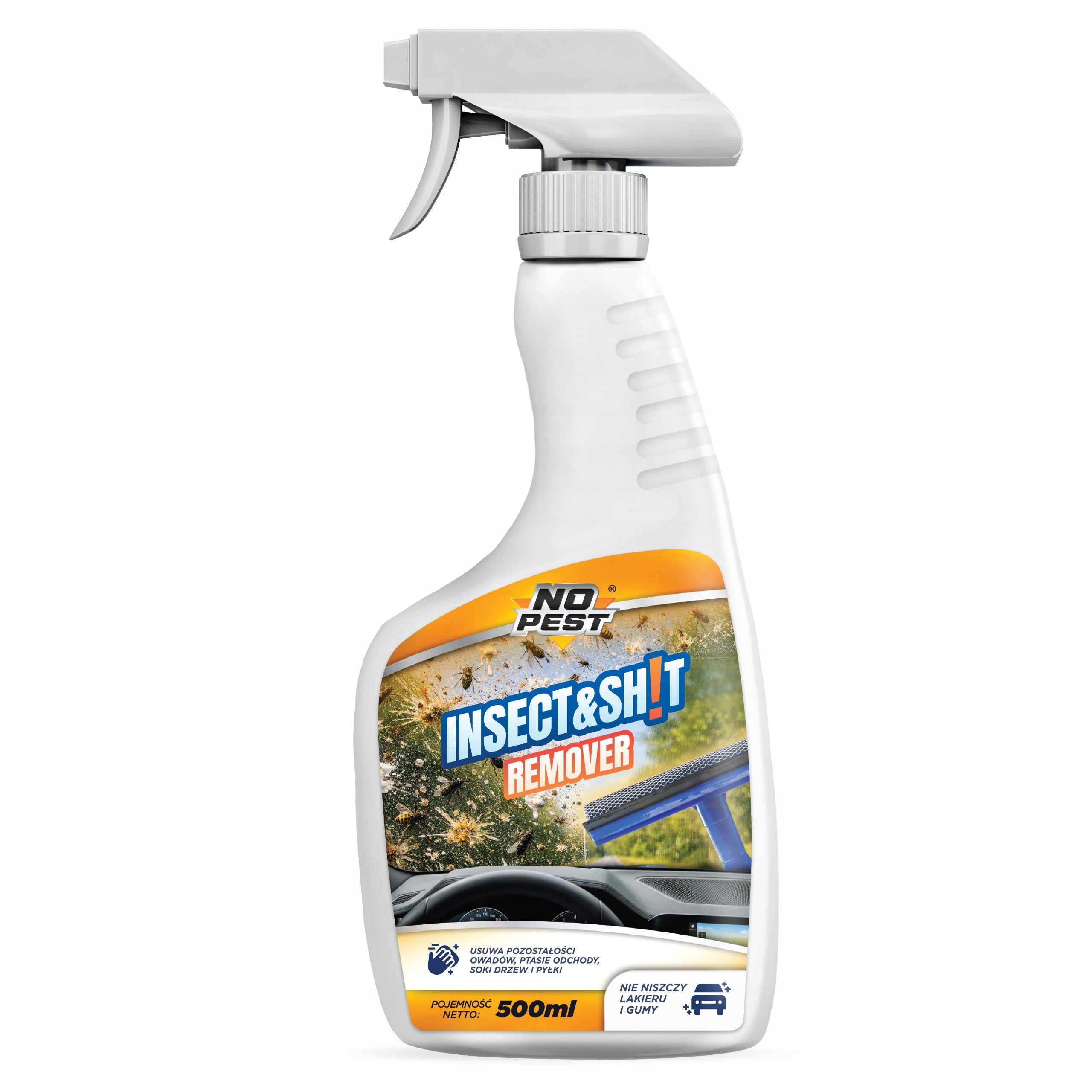 PREPARATION LIQUID FOR REMOVING INSECTS BIRD DROPPINGS FOR CLEANING THE CAR 500ML Packaging status original