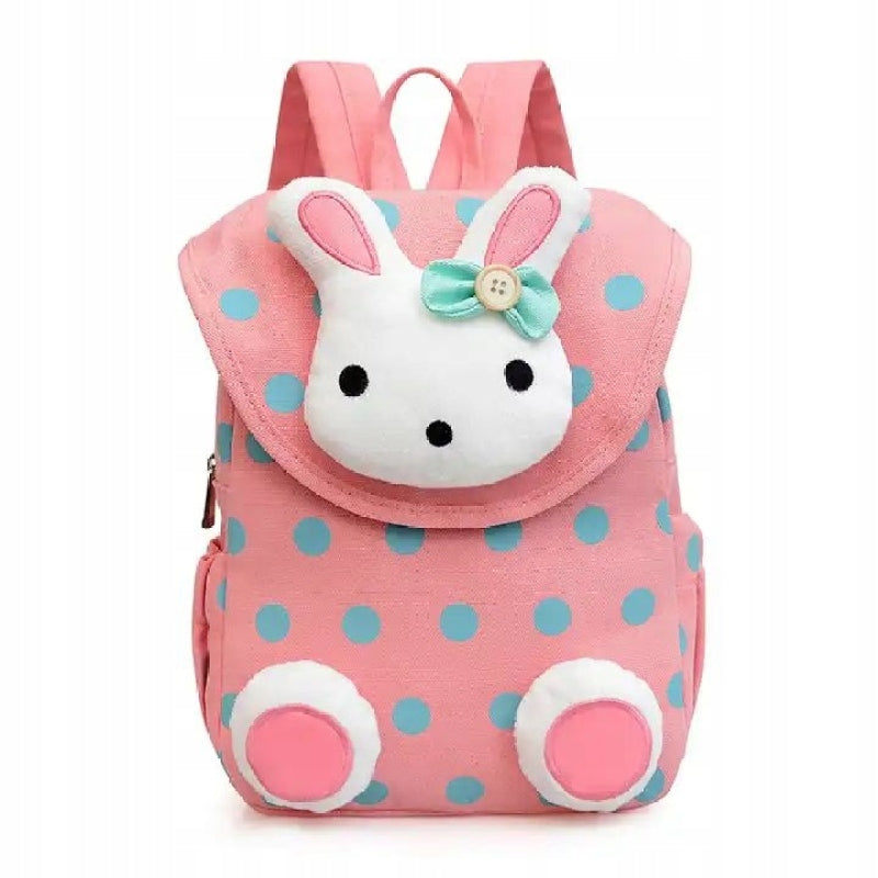 PRESCHOOL BACKPACK FOR GIRLS ROZOWY KROLIK ROZOWY WITH RABBIT SMALL Manufacturer code 5908124011832