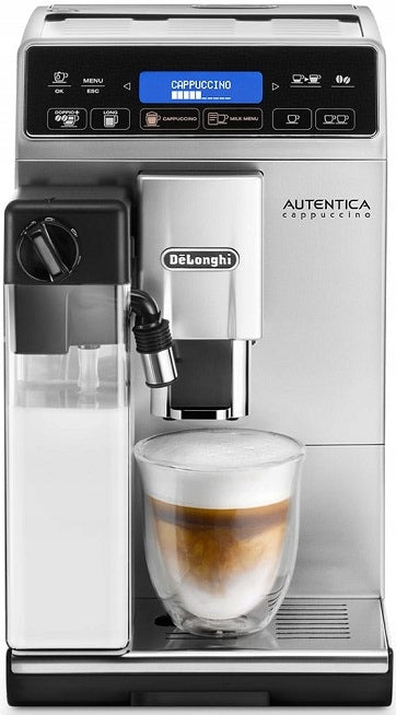 PRESSURE COFFEE MAKER DeLonghi Autentica Cappuccino LATTE X11 DRINKS Brand De'Longhi