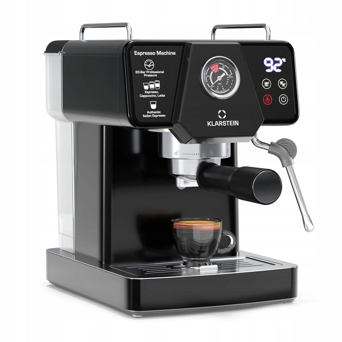 PRESSURE COFFEE MAKER KLARSTEIN 1350W 19 BAR FROTHER