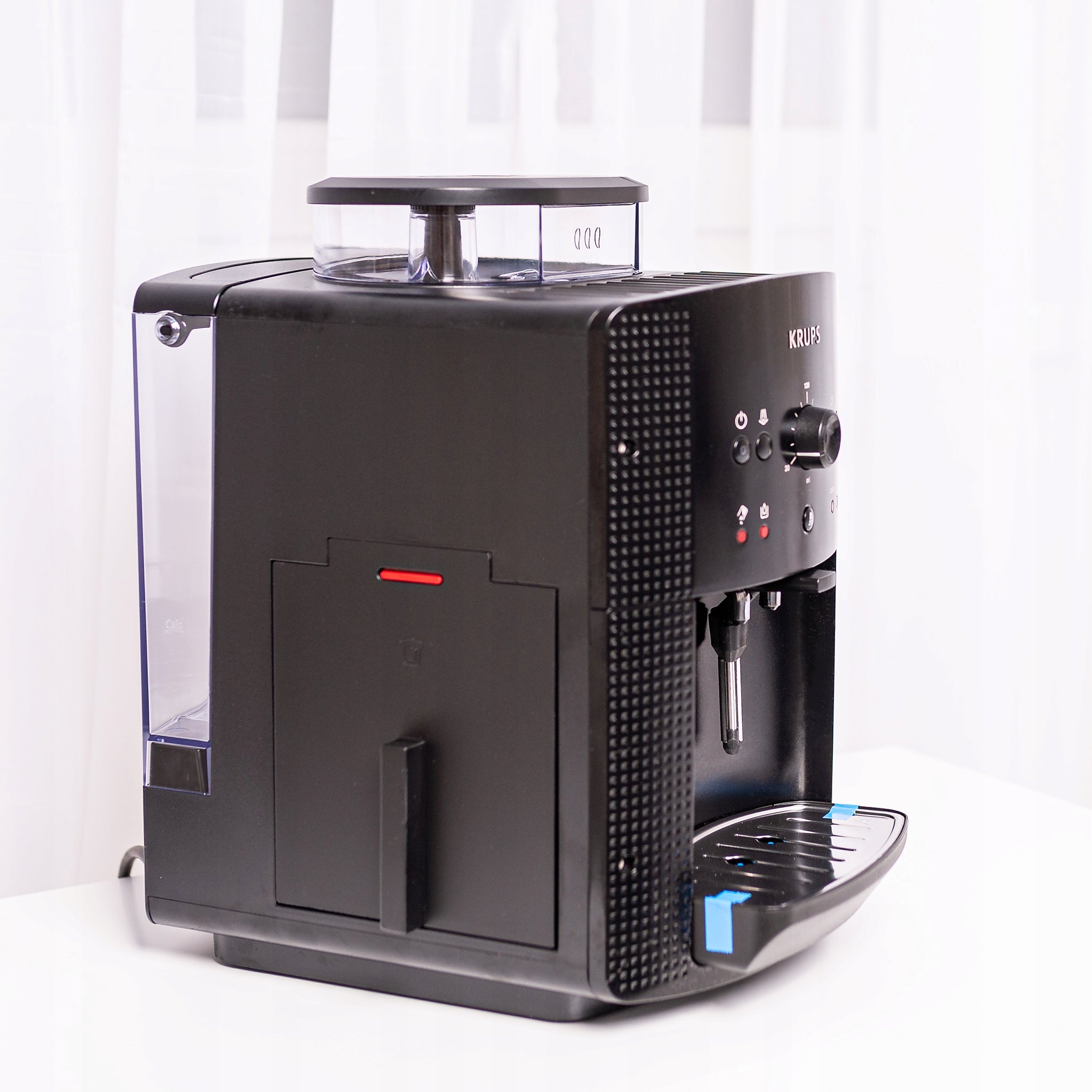 PRESSURE COFFEE MAKER KRUPS AUTOMATIC BLACK!! Manufacturer code EA810870