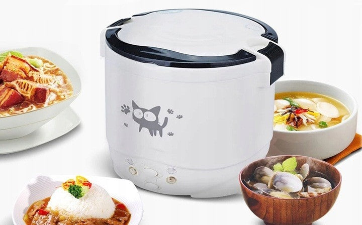 PRESSURE COOKER RICE COOKER MULTICOOCKER 24V 1L,MULTICOOKER CAR IR BUS Dominant color gold
