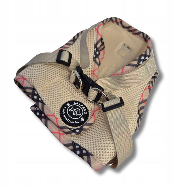 PRESSURE-FREE HARNESS FOR SMALL DOG Vest BENXI + LEASH beige XS Manufacturer code 5906555652235