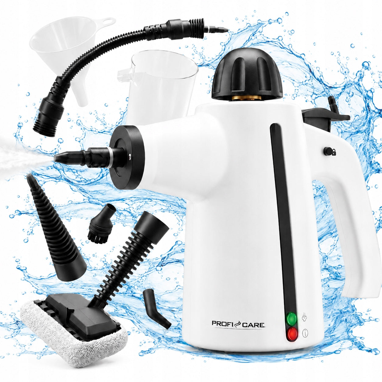 PRESSURE STEAM CLEANER 3,7BARA FOR GROUT UPHOLSTERY WINDOWS BED BUG STEAMER