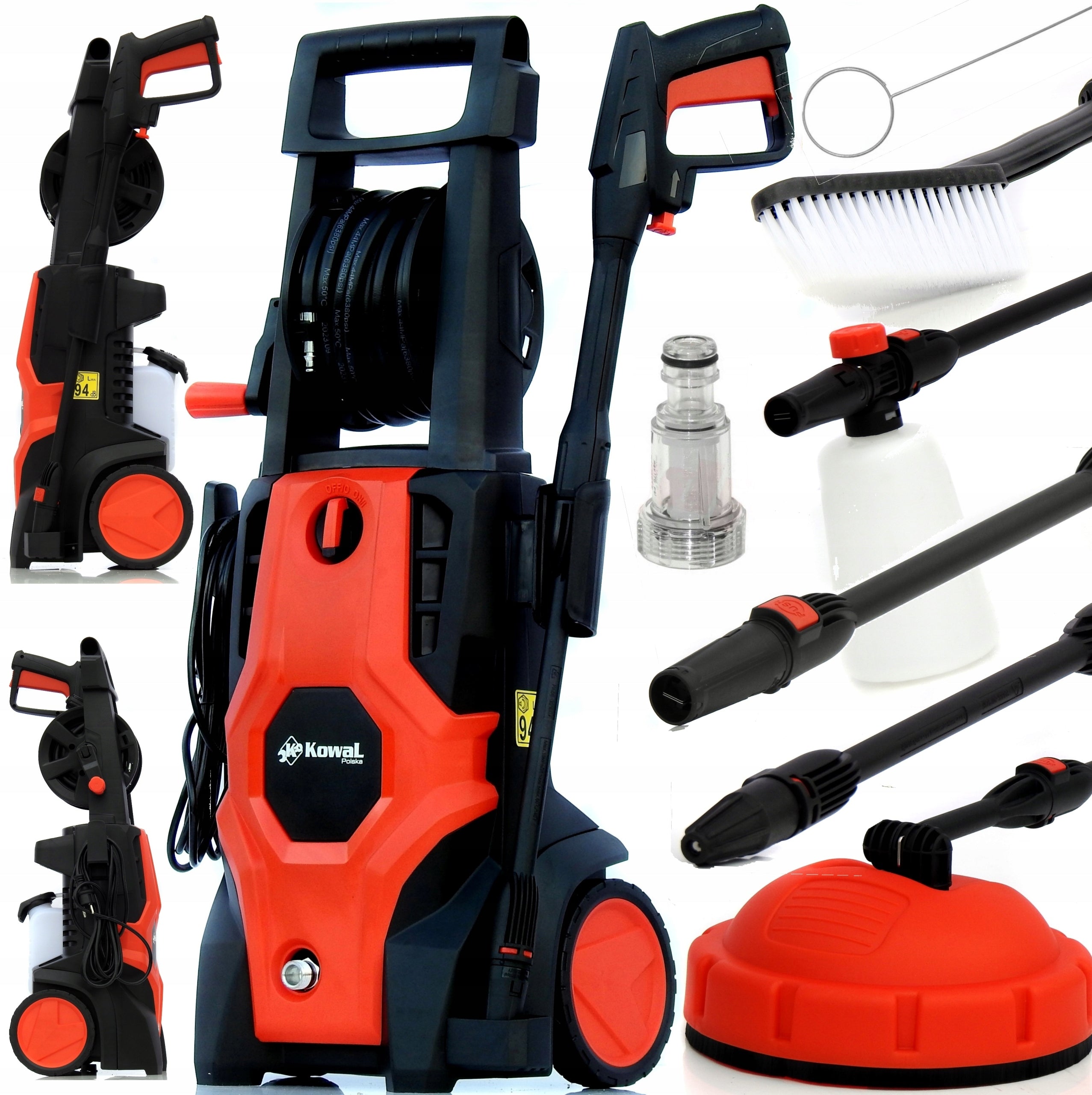 PRESSURE WASHER BLACKSMITH 280B-S self-suction metal pump RICH SET +TURBO