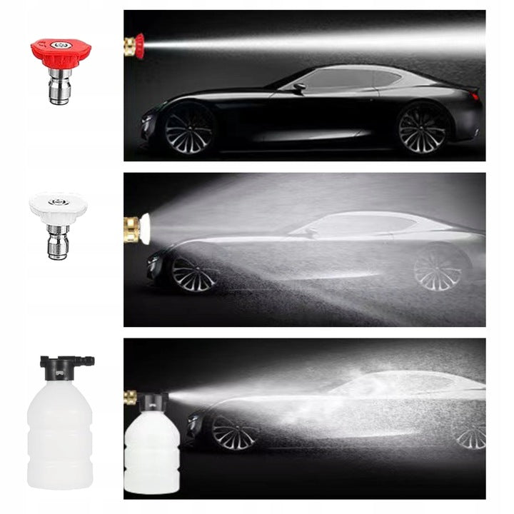 PRESSURE WASHER CORDLESS GARDEN CAR CUBE WINDOW CLEANING KIT Packaging status original