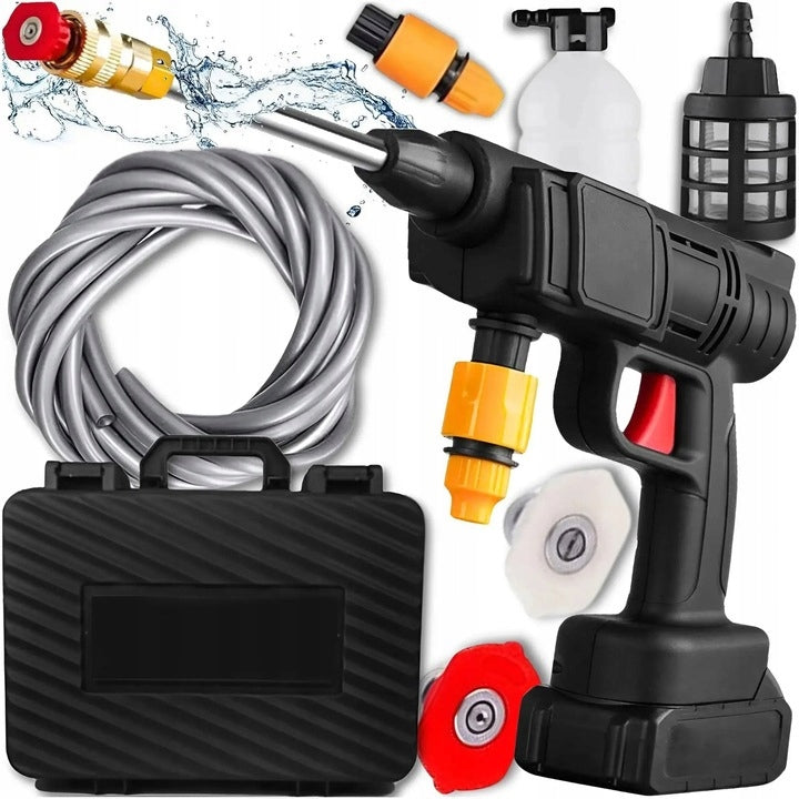 PRESSURE WASHER CORDLESS GARDEN CAR CUBE WINDOW CLEANING KIT