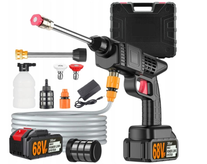 PRESSURE WASHER CORDLESS GARDEN WINDOW WASHING KIT CUBE 2xAKU Manufacturer code MYJKA CIŚNIENIOWA AKUMULATOROWA-100