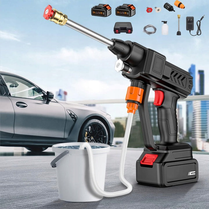 PRESSURE WASHER CORDLESS GARDEN WINDOW WASHING KIT CUBE 2xAKU Manufacturer code MYJKA CIŚNIENIOWA AKUMULATOROWA 2x AKUMULATOR