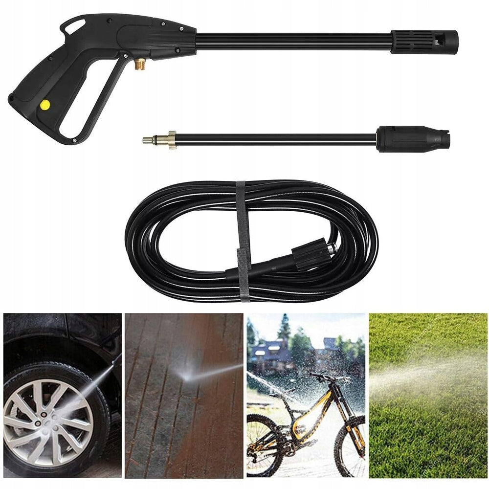 PRESSURE WASHER GUN 8M HOSE, HIGH PRESSURE LANCE 150 BAR