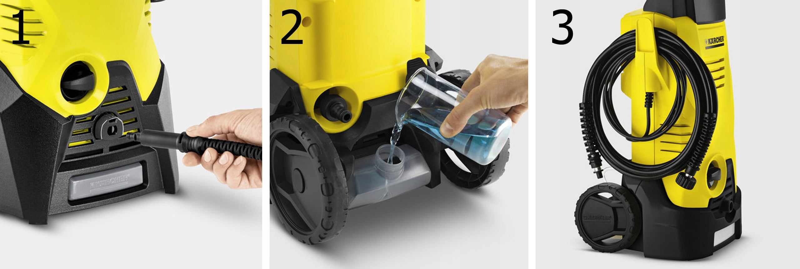 PRESSURE WASHER K3 KARCHER QUICK CONNECT Manufacturer code 1.601-888.0