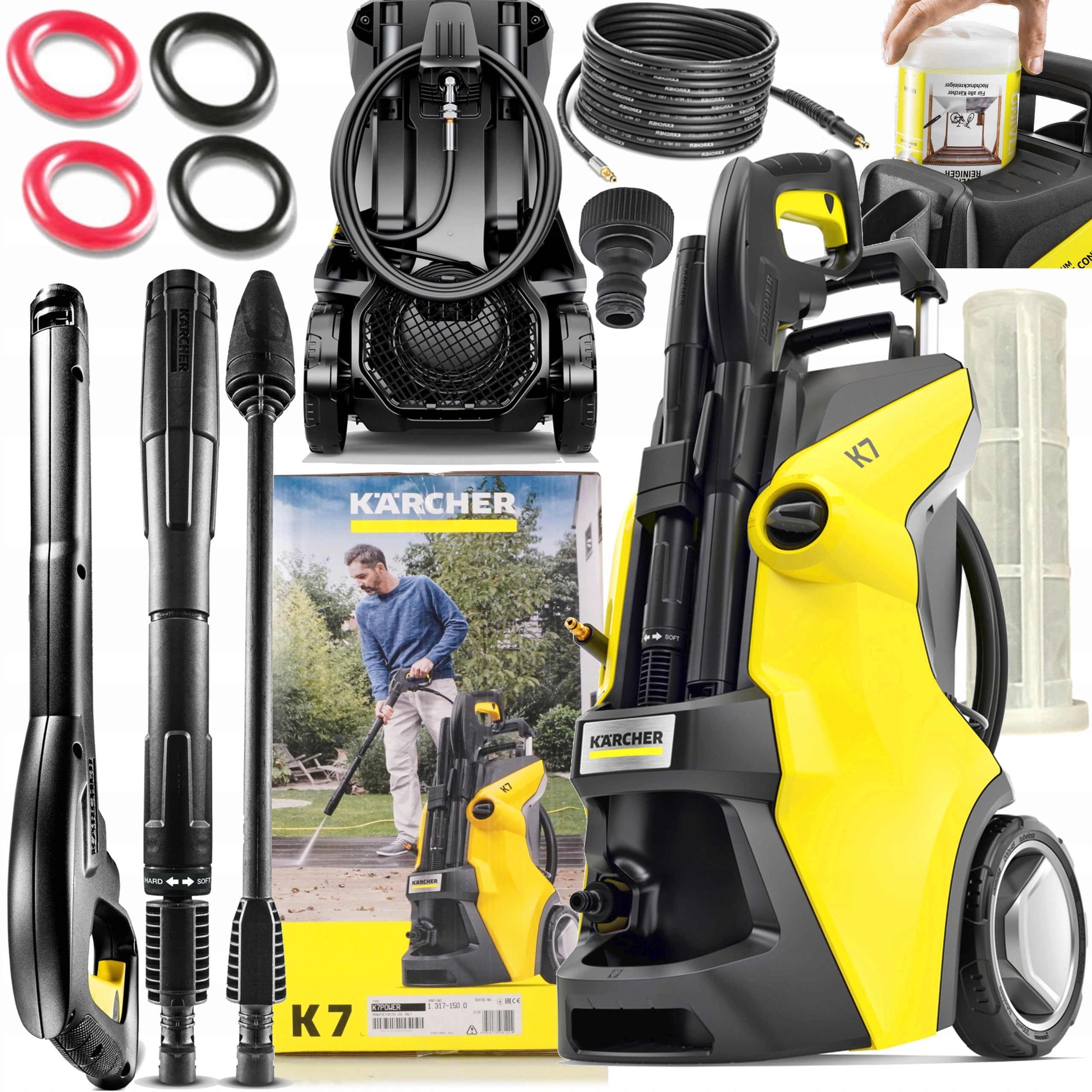 PRESSURE WASHER KARCHER K7 POWER 180BAR TURBO POWER 3000W